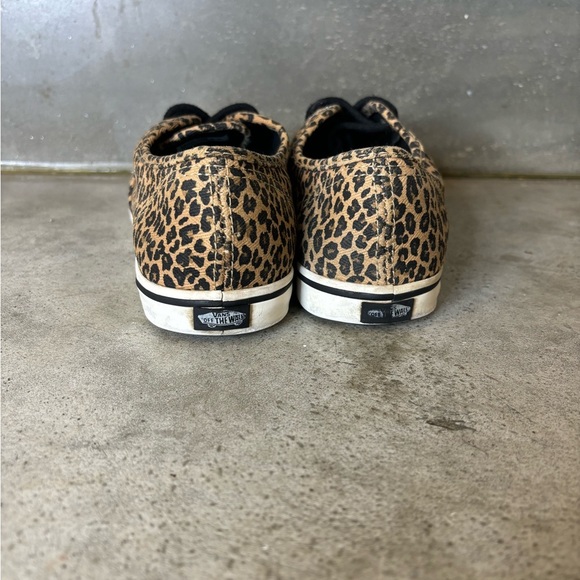 Vans Leopard Authentic Shoes Size M5.5 / W7 Leopard Print Excellent Condition - Picture 4 of 13